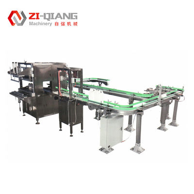 Sistem Conveyor Botol Garis Fleksibel 1 Ltr Mesin Pengemasan Botol Air