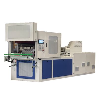 ZQ80 Synchronized Injection Blowing Machine Self Adhesive Bottle Bagging Machine Mesin untuk mengepalkan botol